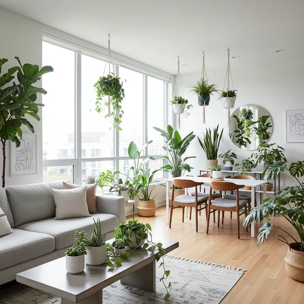 Không gian sống xanh mát mang lại cảm giác thư thái và tràn đầy năng lượng