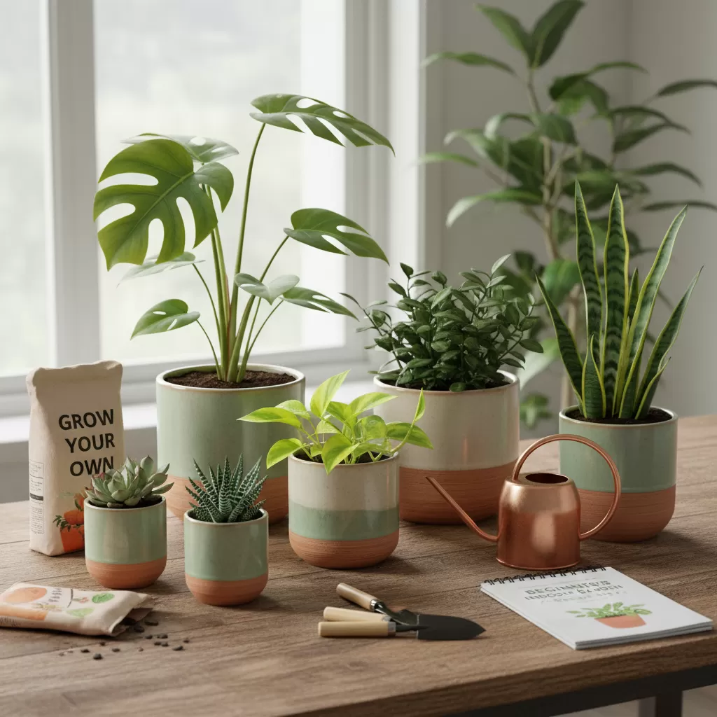 Bộ sưu tập các loại cây cảnh dễ trồng dành cho người mới bắt đầu tại gia