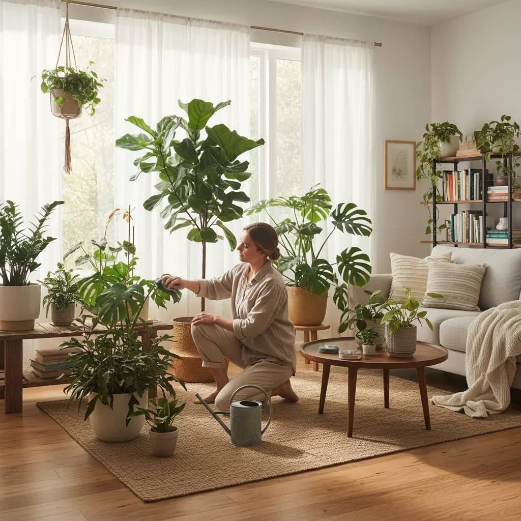 Chăm sóc cây xanh là liệu pháp tinh thần giúp giảm căng thẳng hiệu quả