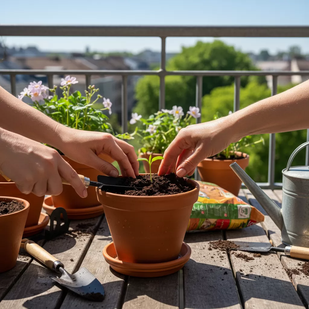 Sự tương tác trực tiếp với đất và cây trồng giúp giải tỏa áp lực tâm lý hiệu quả