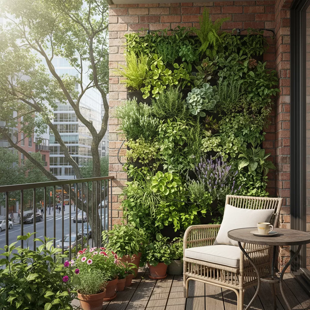 Vườn đứng là giải pháp thông minh để đưa thiên nhiên vào không gian nhỏ