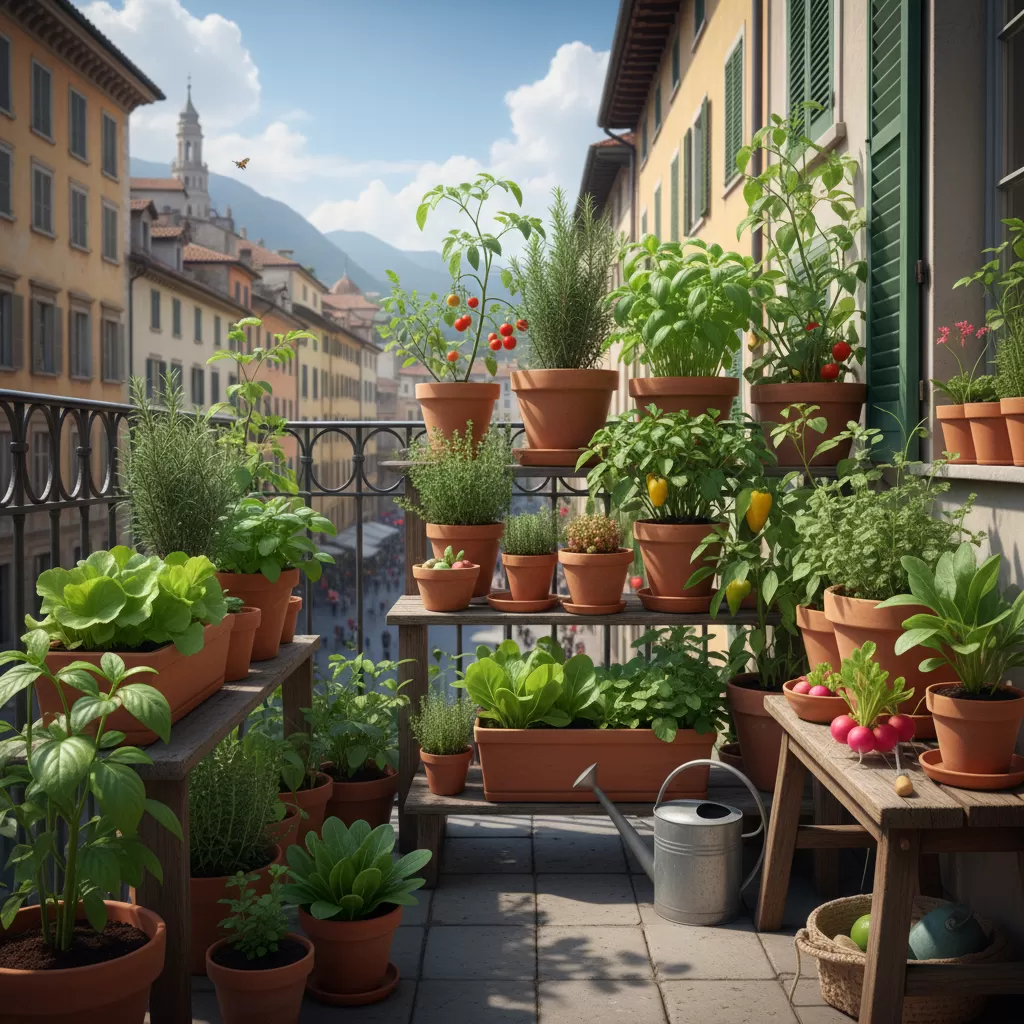 Lựa chọn các loại rau gia vị và cây nhỏ phù hợp với diện tích ban công hẹp