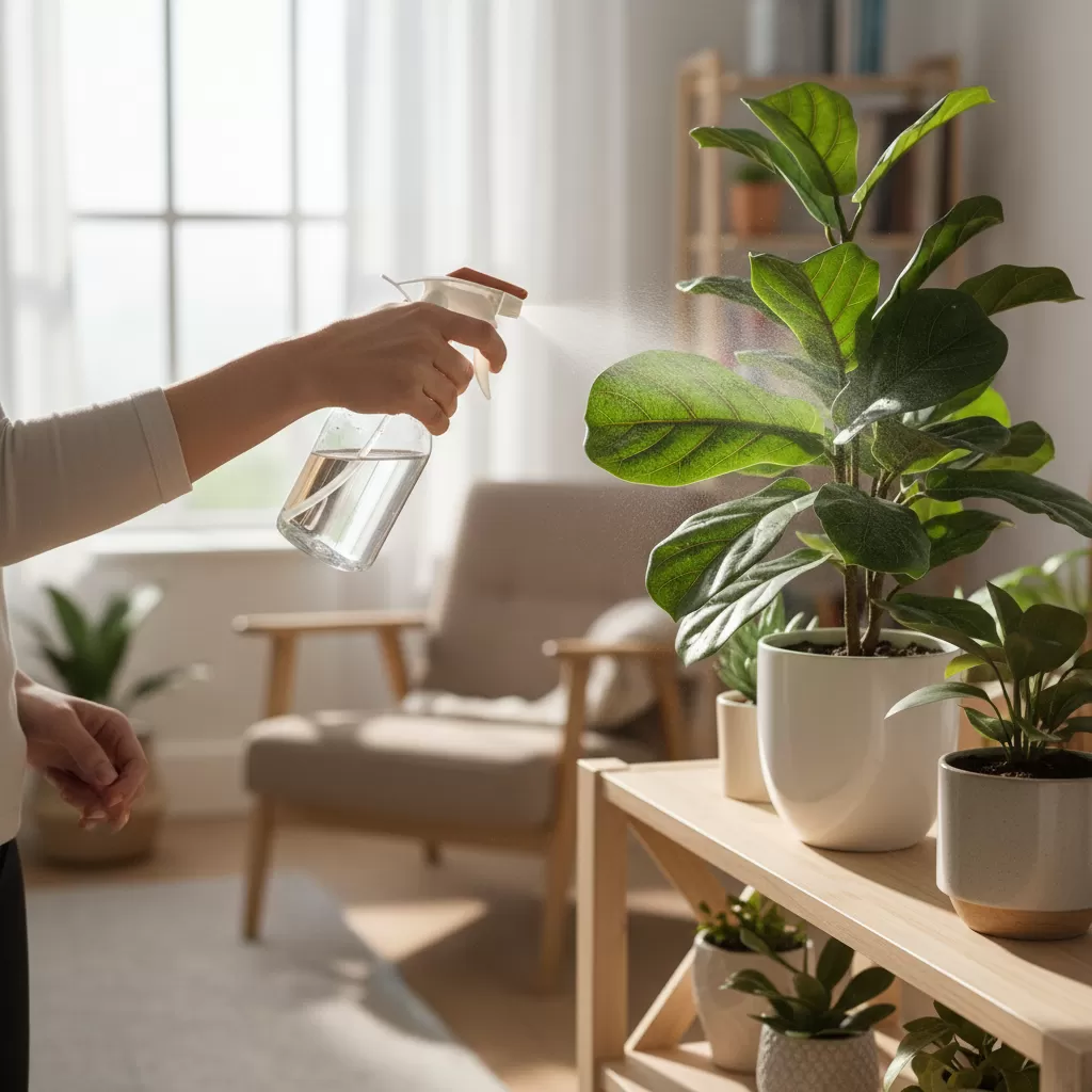 Tưới nước đúng cách giúp cây phục hồi sau quá trình vận chuyển