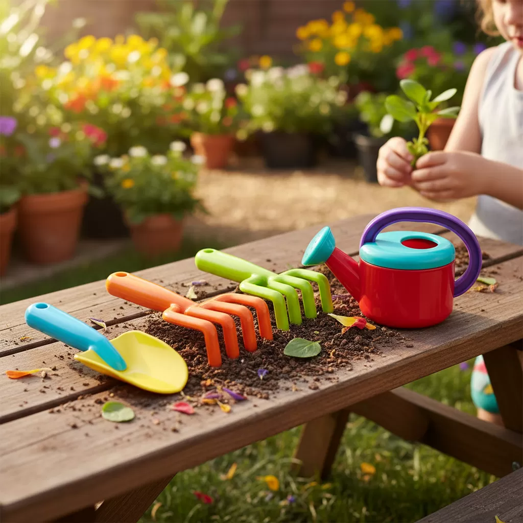 Trang bị dụng cụ phù hợp giúp trẻ thao tác dễ dàng và an toàn hơn