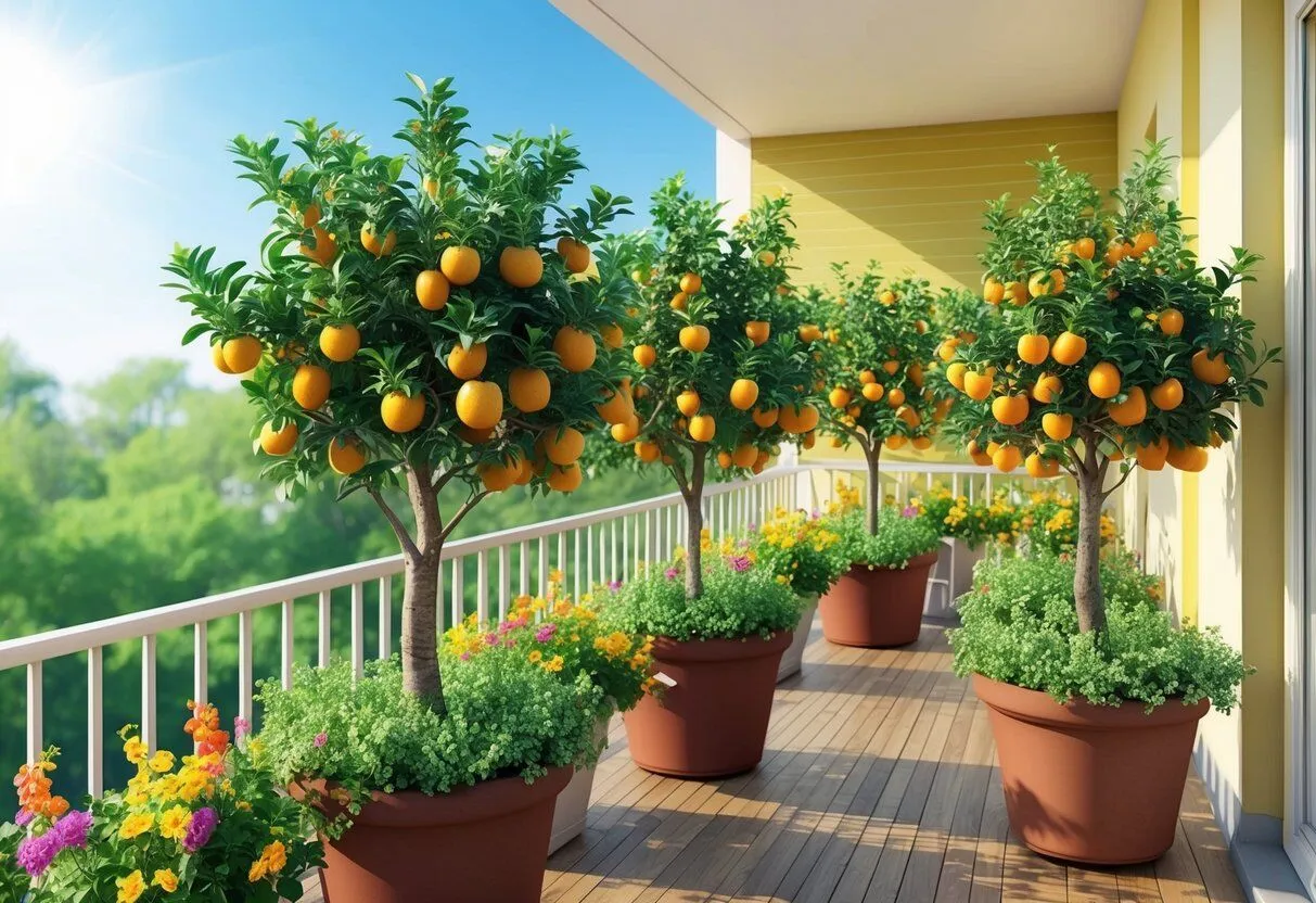 Sử dụng đá Perlite làm giá thể giúp cây ăn quả mini phát triển xanh tốt trong không gian hạn chế