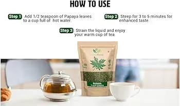 Nước sắc từ lá đu đủ khô có màu vàng đậm chứa nhiều dưỡng chất hỗ trợ điều trị thiếu máu