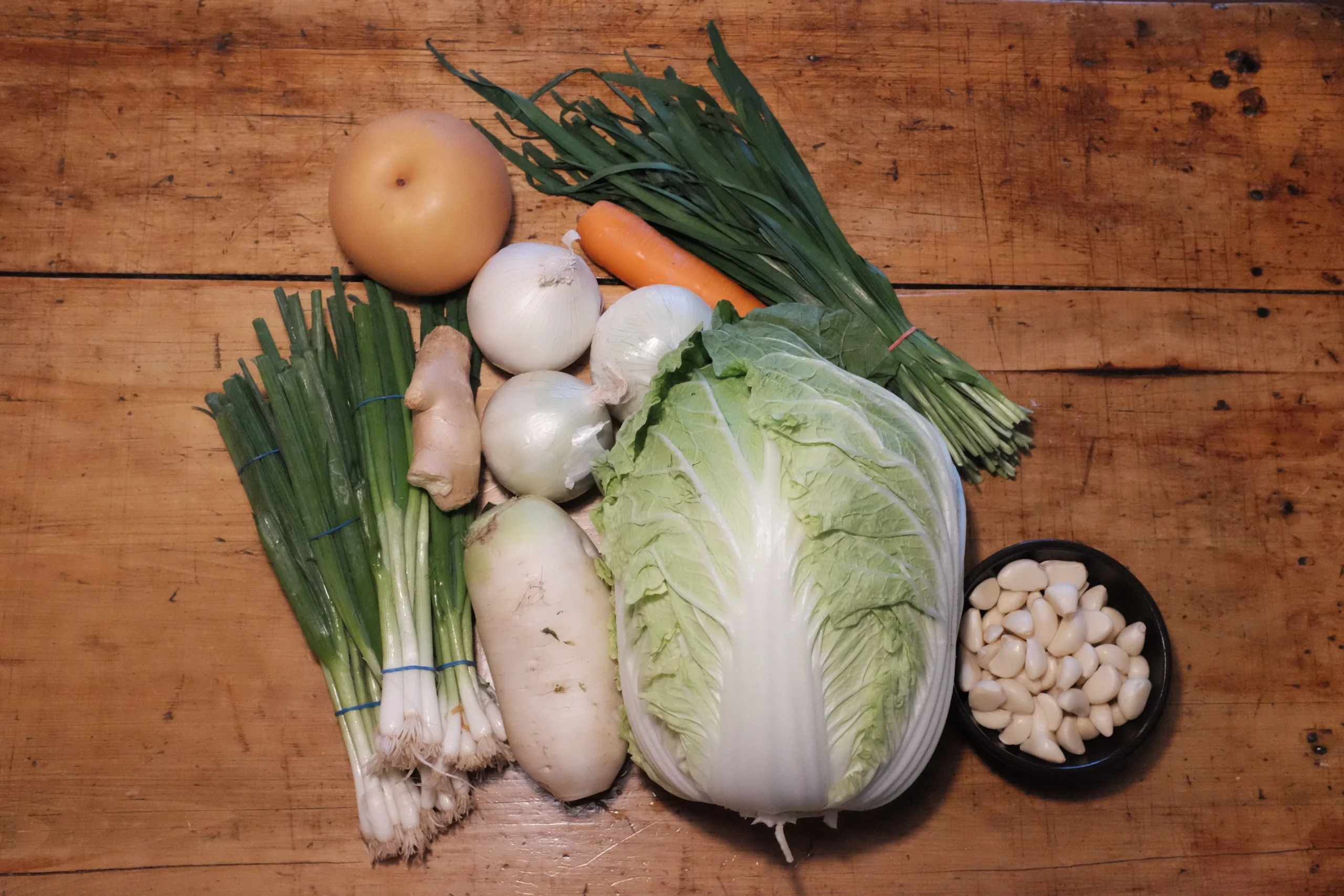 Sơ chế cải thảo thủy canh tươi ngon để làm món kim chi chuẩn vị Hàn Quốc