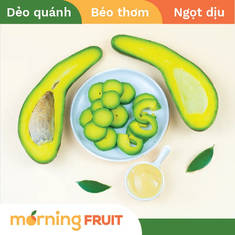 Tỷ lệ thịt quả cực cao và hạt lép đặc trưng của dòng bơ 034 mini