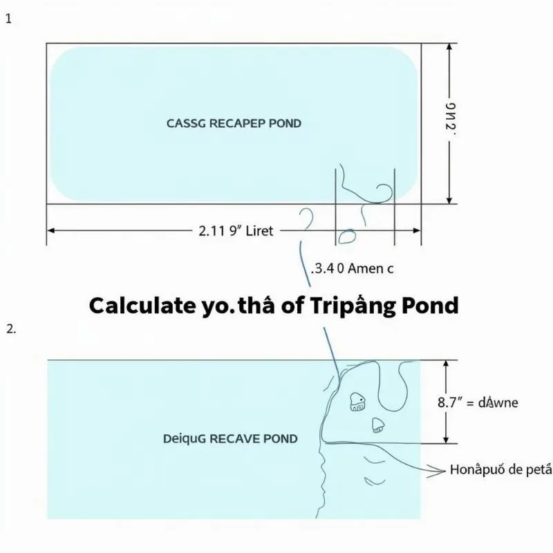 Sơ đồ giúp bà con nông dân tính toán diện tích bạt chính xác