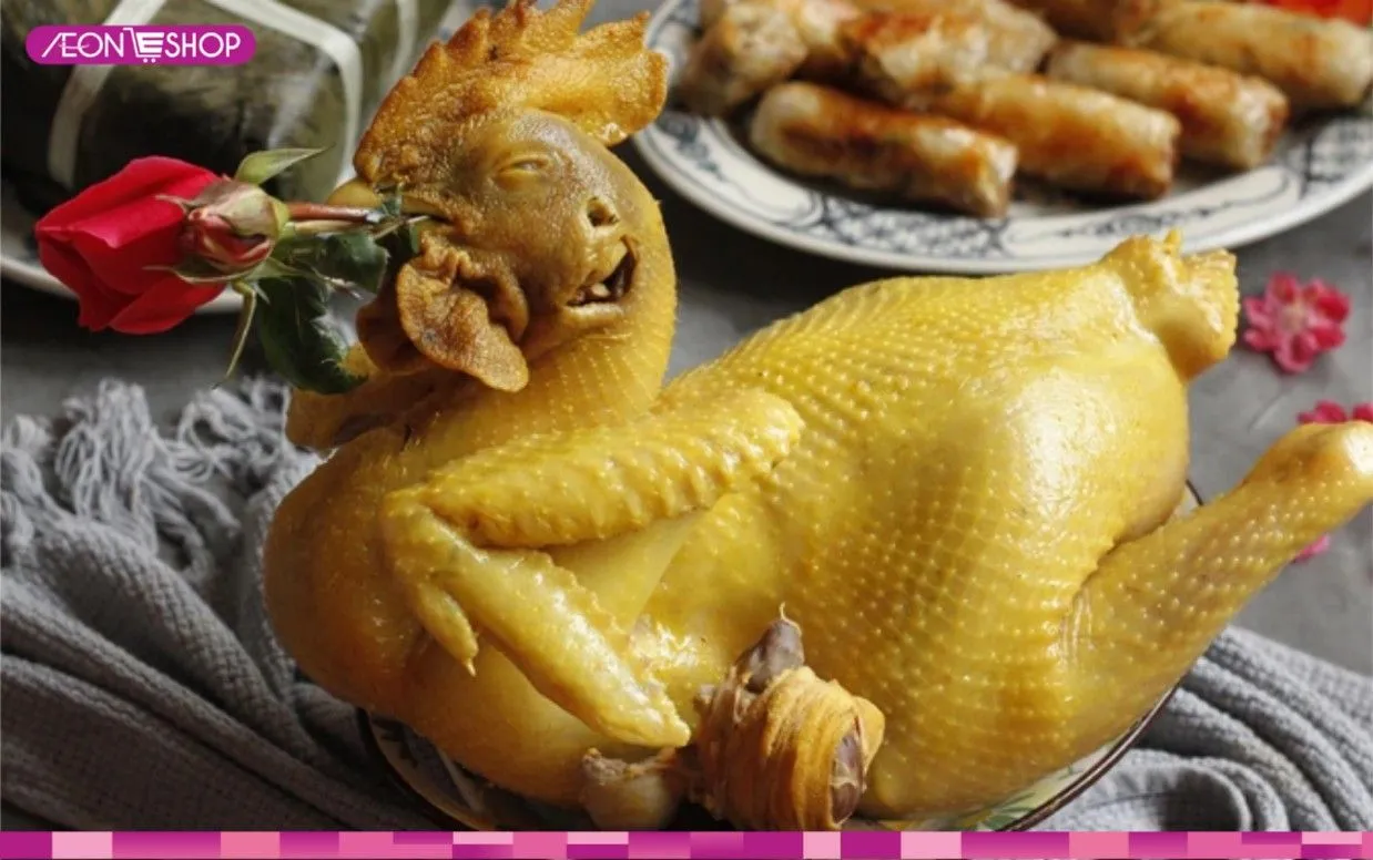 Chất lượng thịt gà Ai Cập thịt nhờn với lớp da vàng giòn đặc trưng