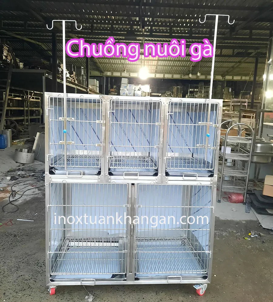 Thiết kế chuồng mini giúp kiểm soát dịch bệnh và môi trường nuôi hiệu quả